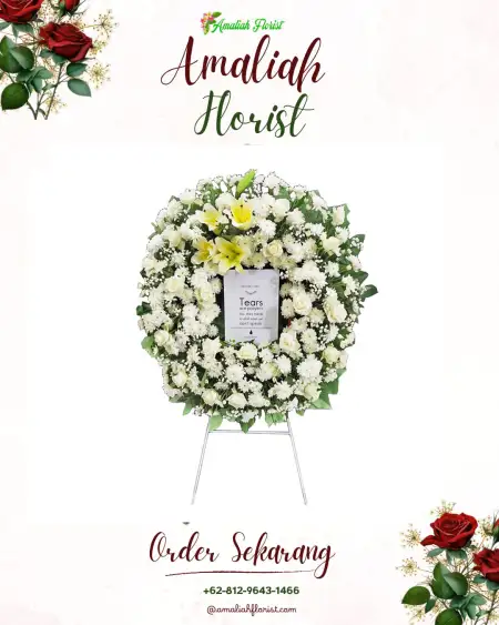 Krans Bunga Duka Pondok Suguh
